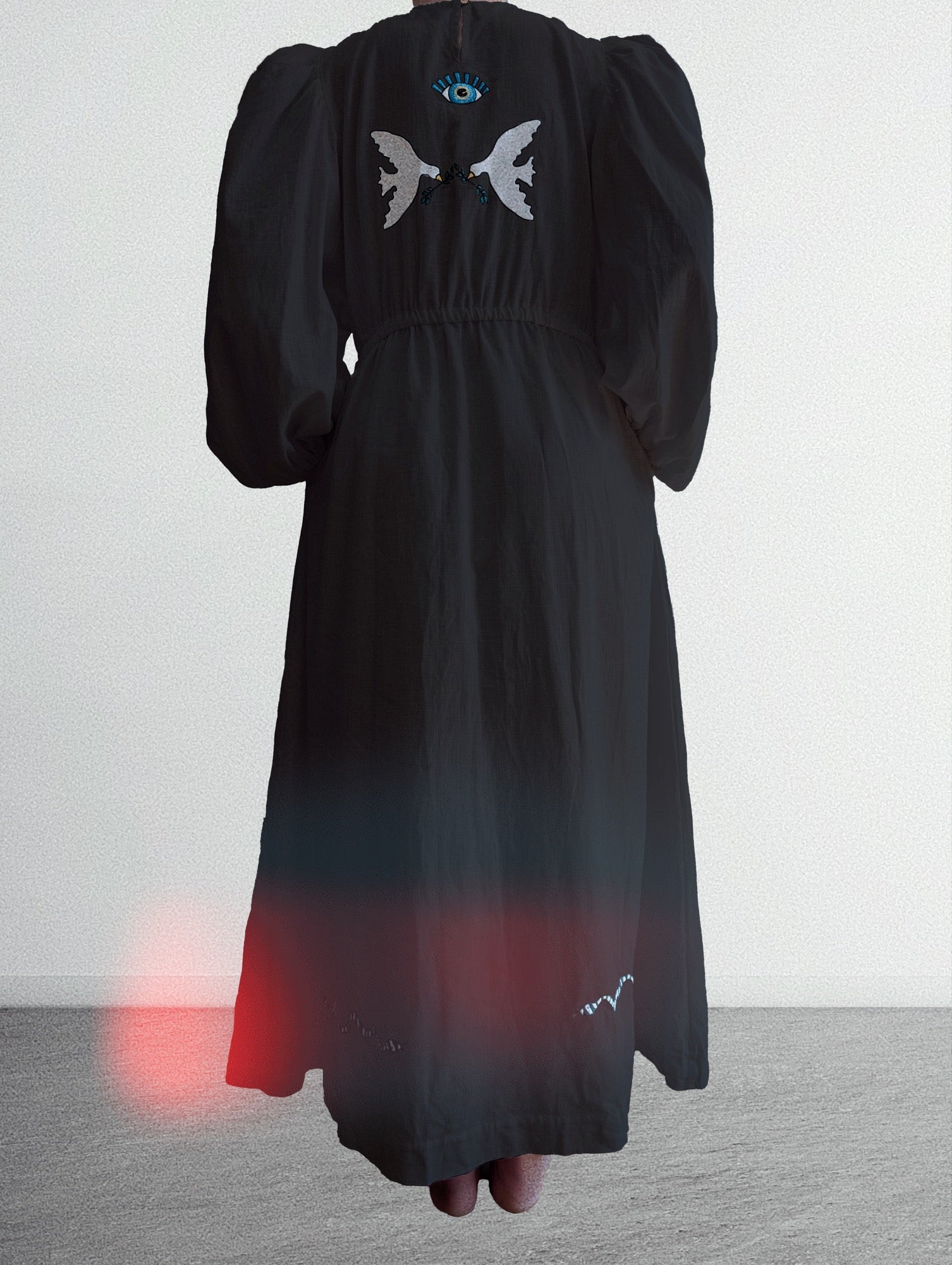 rose embroidered dress black Buy Love & Roses Black Velvet Rose Embroidered Mini Dress from Next USA